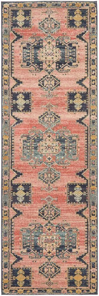 Artin Power Loomed Earth Runner Rug