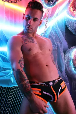 CYBER NIGHTS BRIEF NEON ORANGE