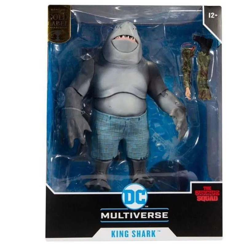 DC Multiverse Suicide Squad Movie Megafig King Shark (Gold Label) Action Figure (Walmart Exclusive) - McFarlane Toys
