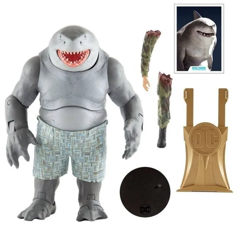 DC Multiverse Suicide Squad Movie Megafig King Shark (Gold Label) Action Figure (Walmart Exclusive) - McFarlane Toys