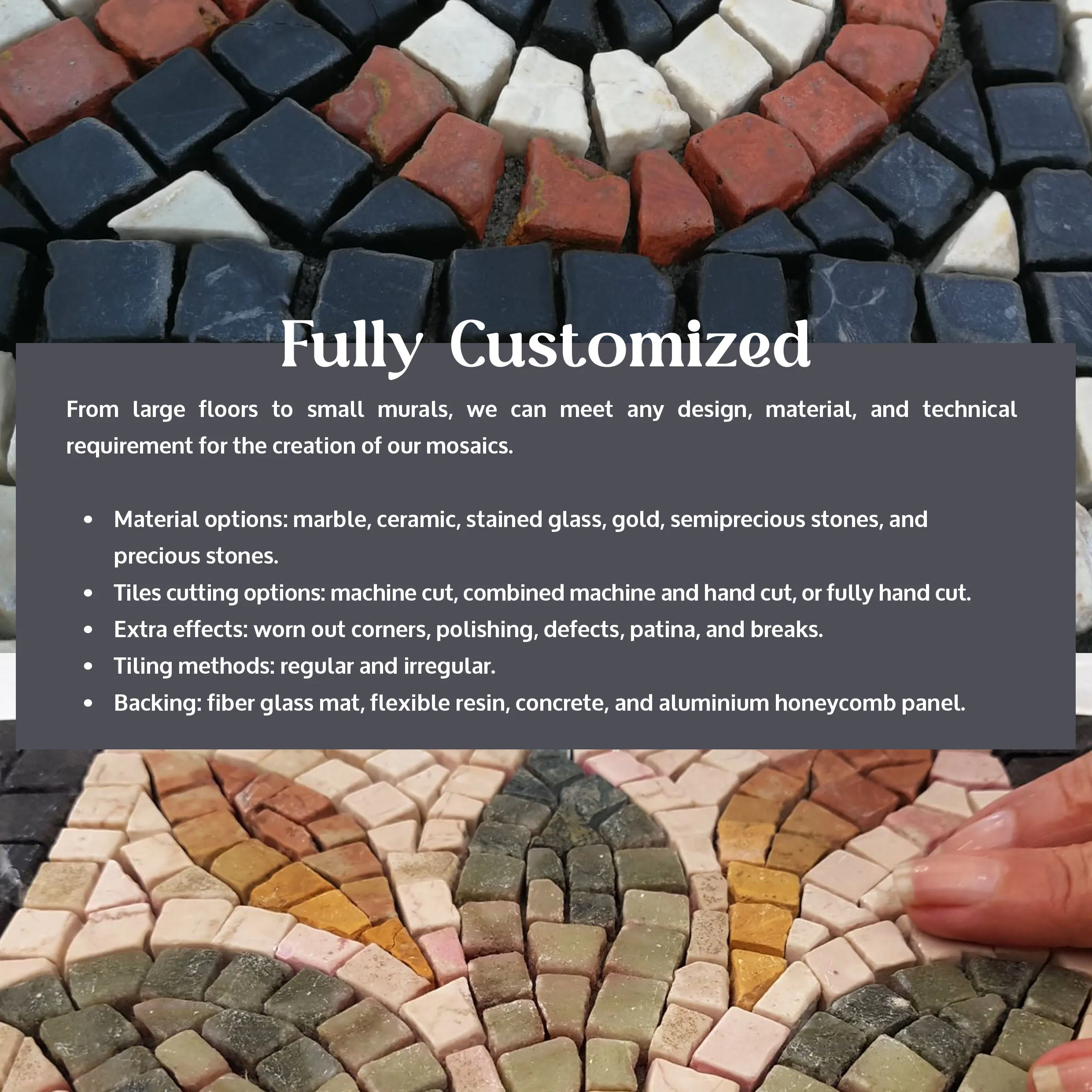 Eros and Pheasant - Mosaic Fragment