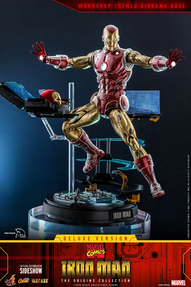 Hot Toys - Marvel Comics The Origin Collection: Iron Man [Deluxe]