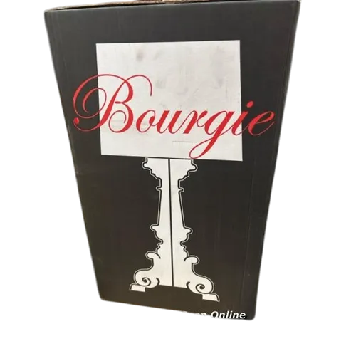 Kartell White Bourgie Transparent  Baroque Lamp