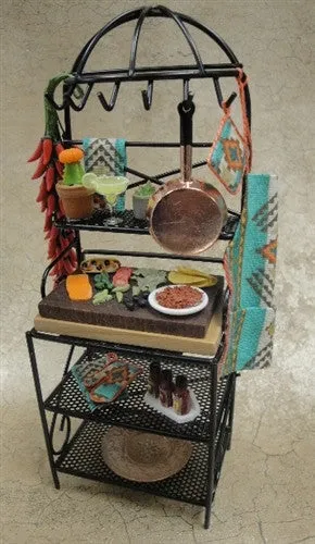 Kitchen Work Center with South WesternTheme
