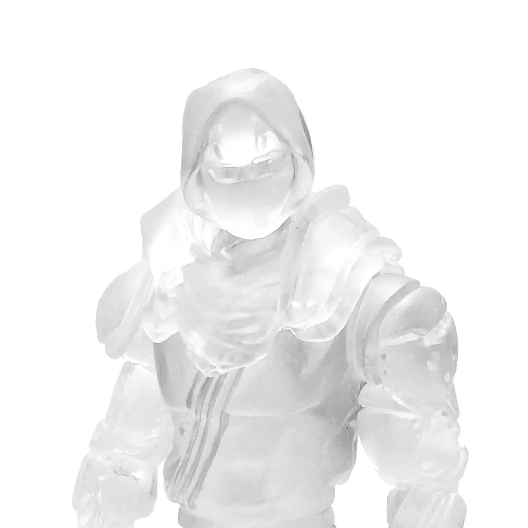 Knights Of The Slice Device Ninja Stealth Deluxe Clear Resin Toy Pizza Action Figure