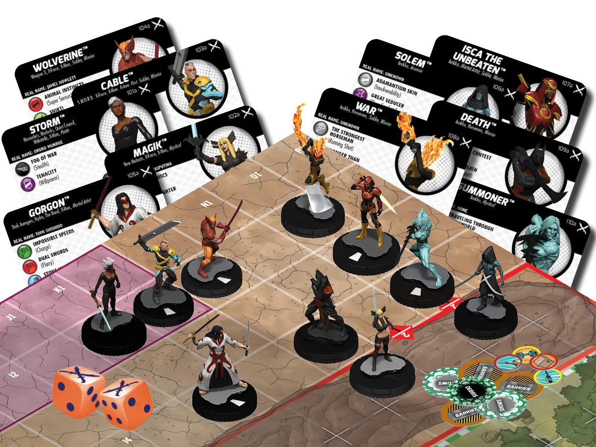 Marvel HeroClix: X-Men X of Swords Miniatures Game