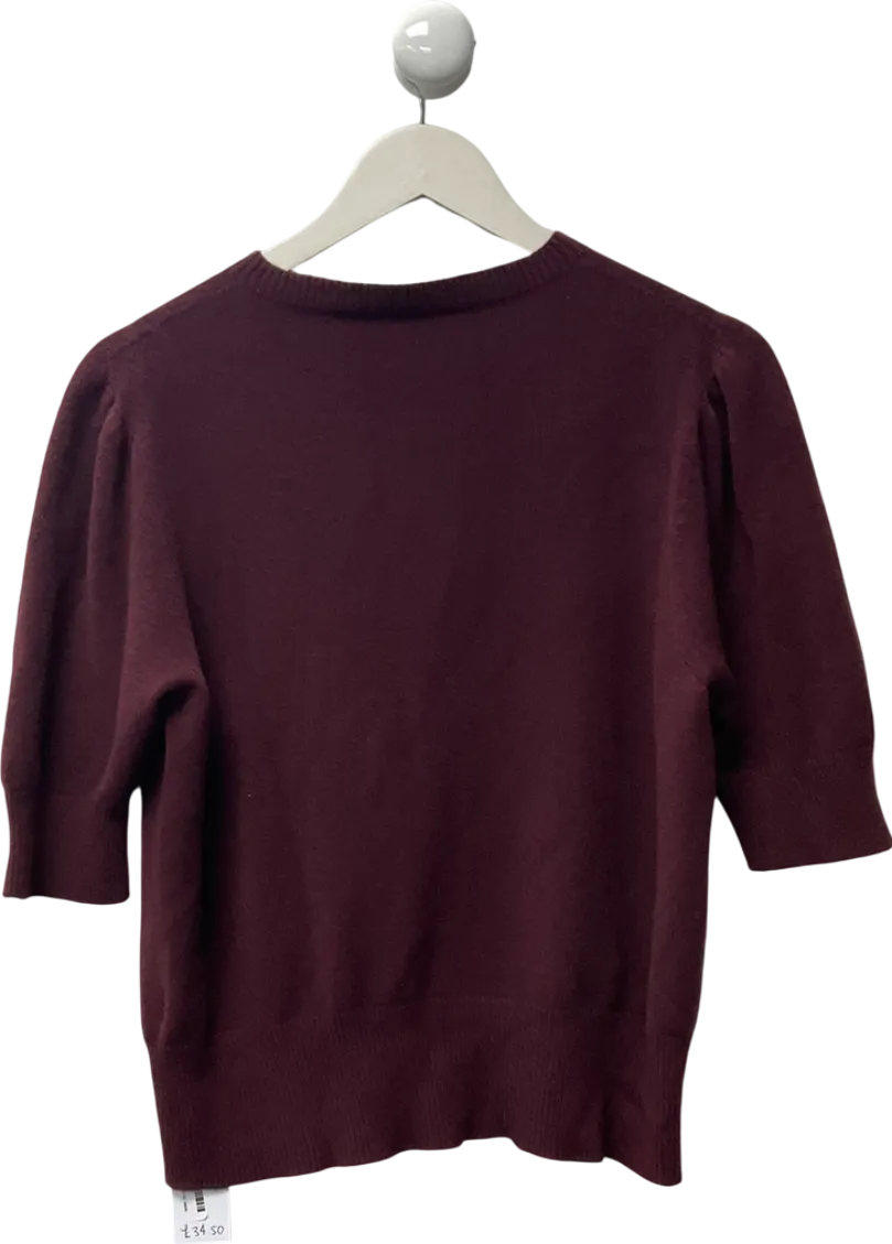 N°1 Georges Street Purple Bonnie Knit Plum UK S/M