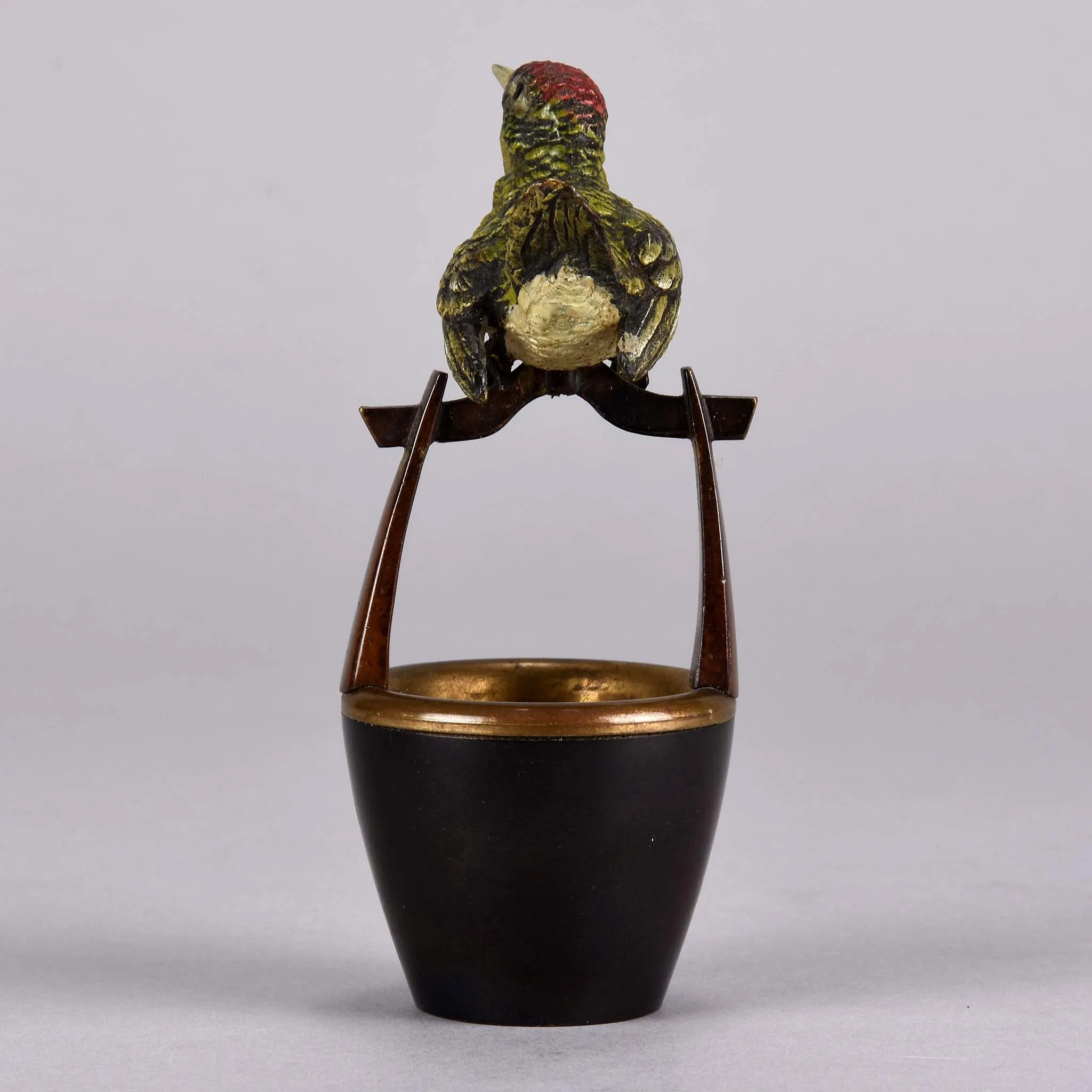 "Bird on Pot" by Franz Bergman