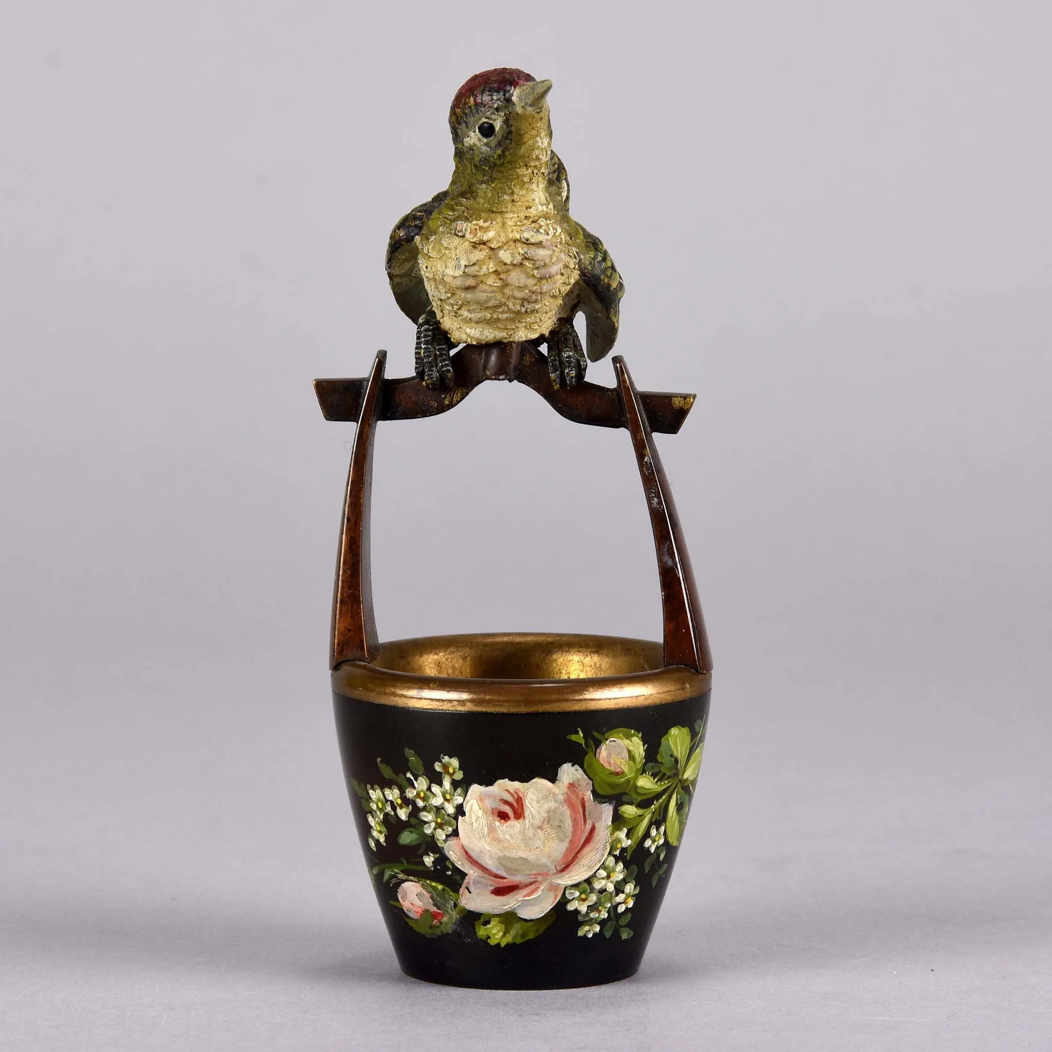 "Bird on Pot" by Franz Bergman