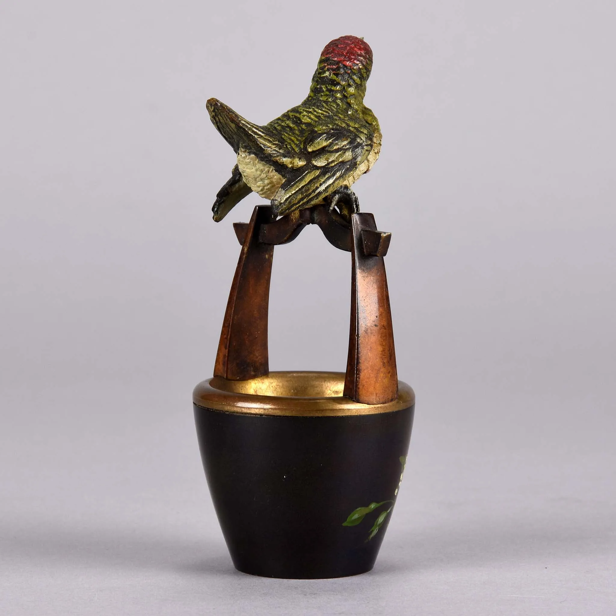 "Bird on Pot" by Franz Bergman