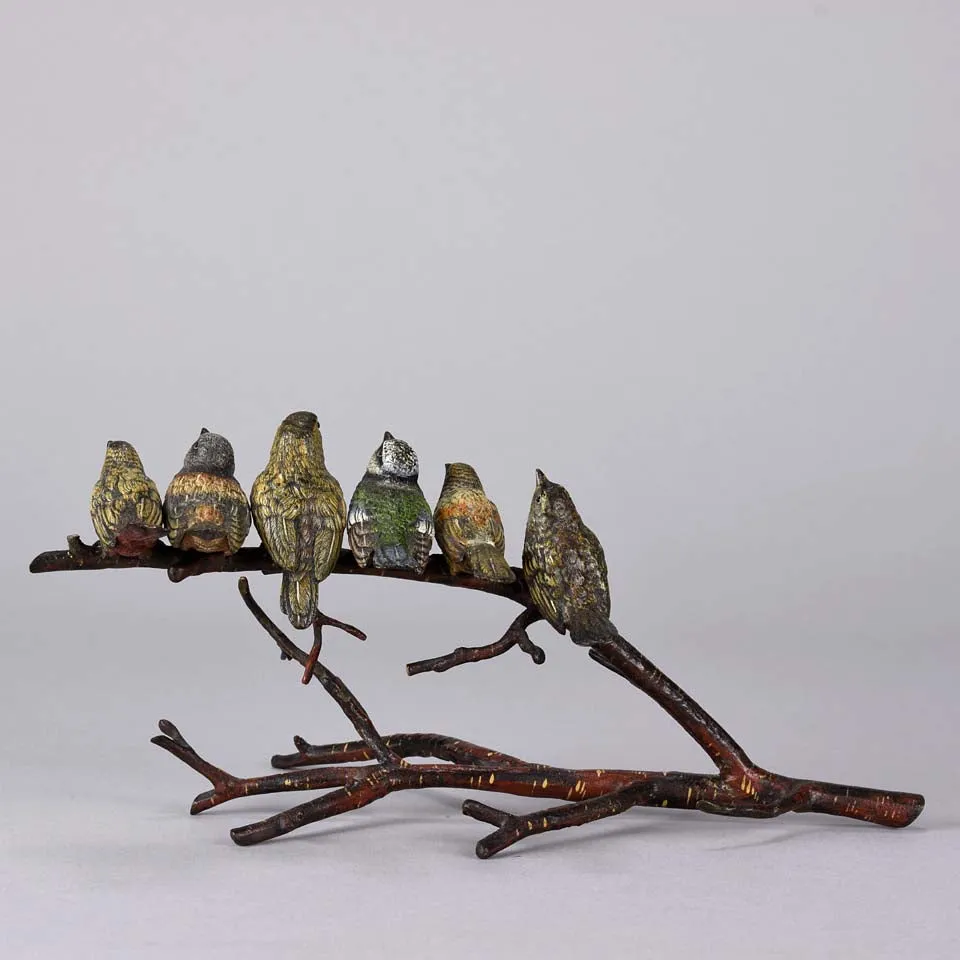 "Birds on a Branch" by Franz Bergman