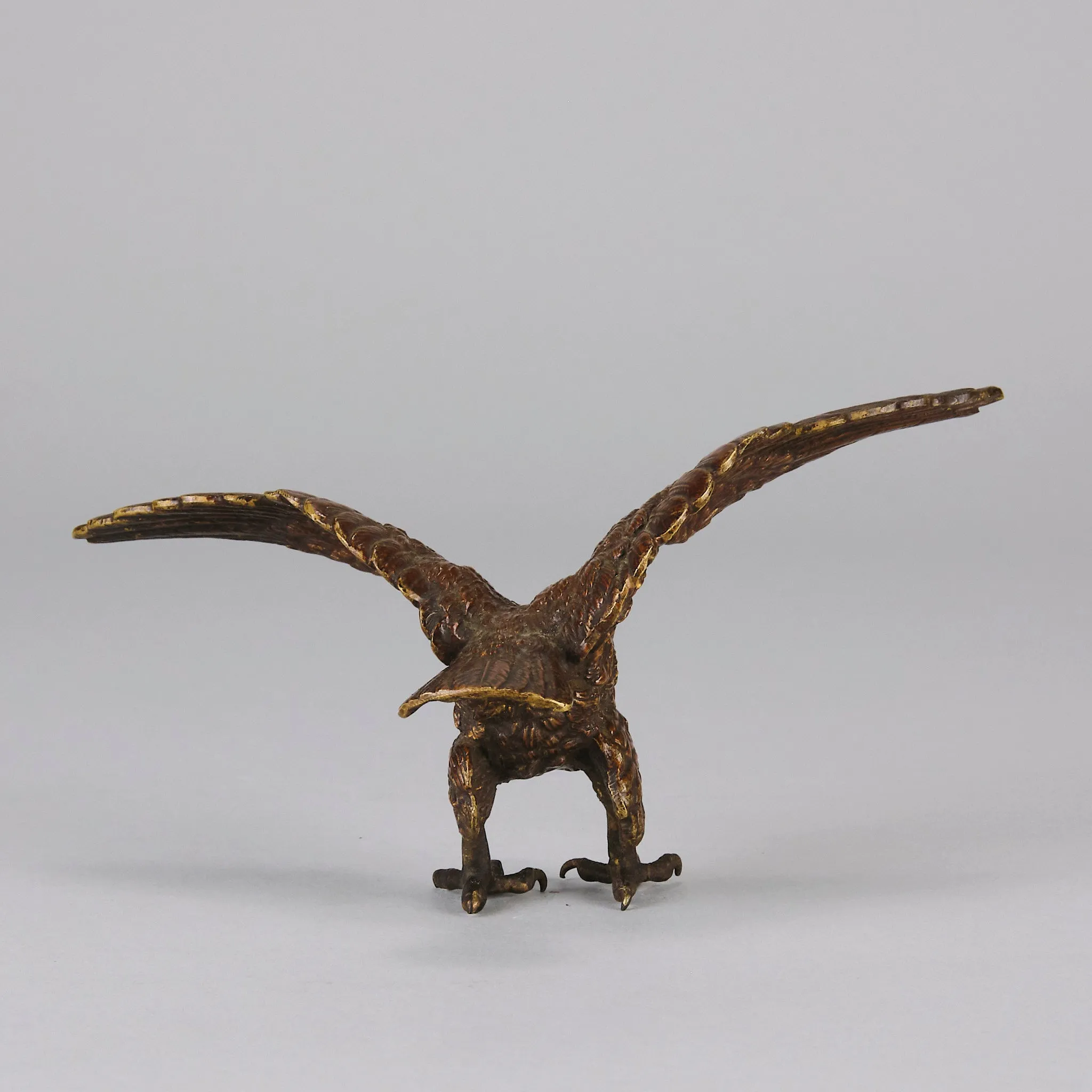 "Eagle with Outspread Wings" by Franz Bergman