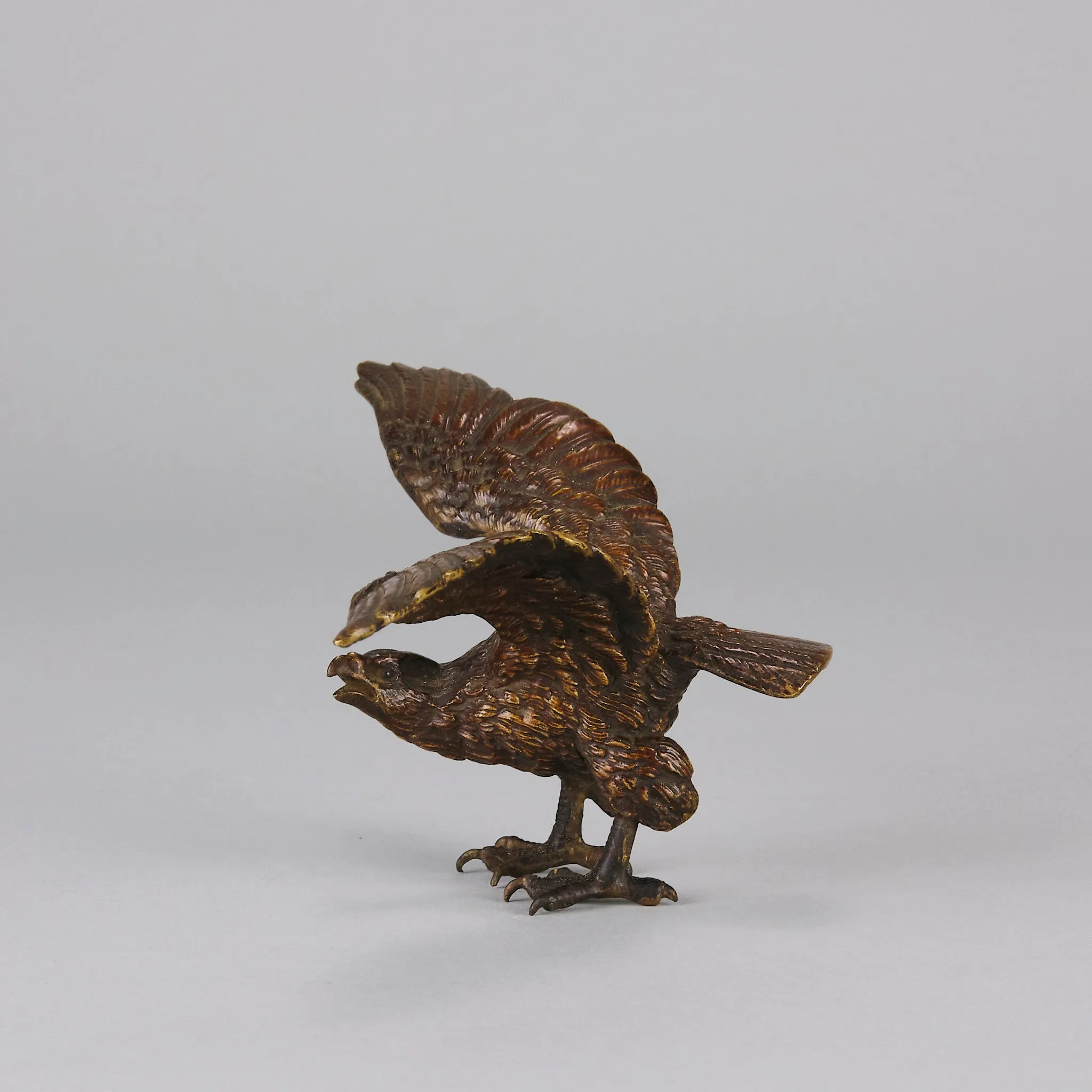 "Eagle with Outspread Wings" by Franz Bergman