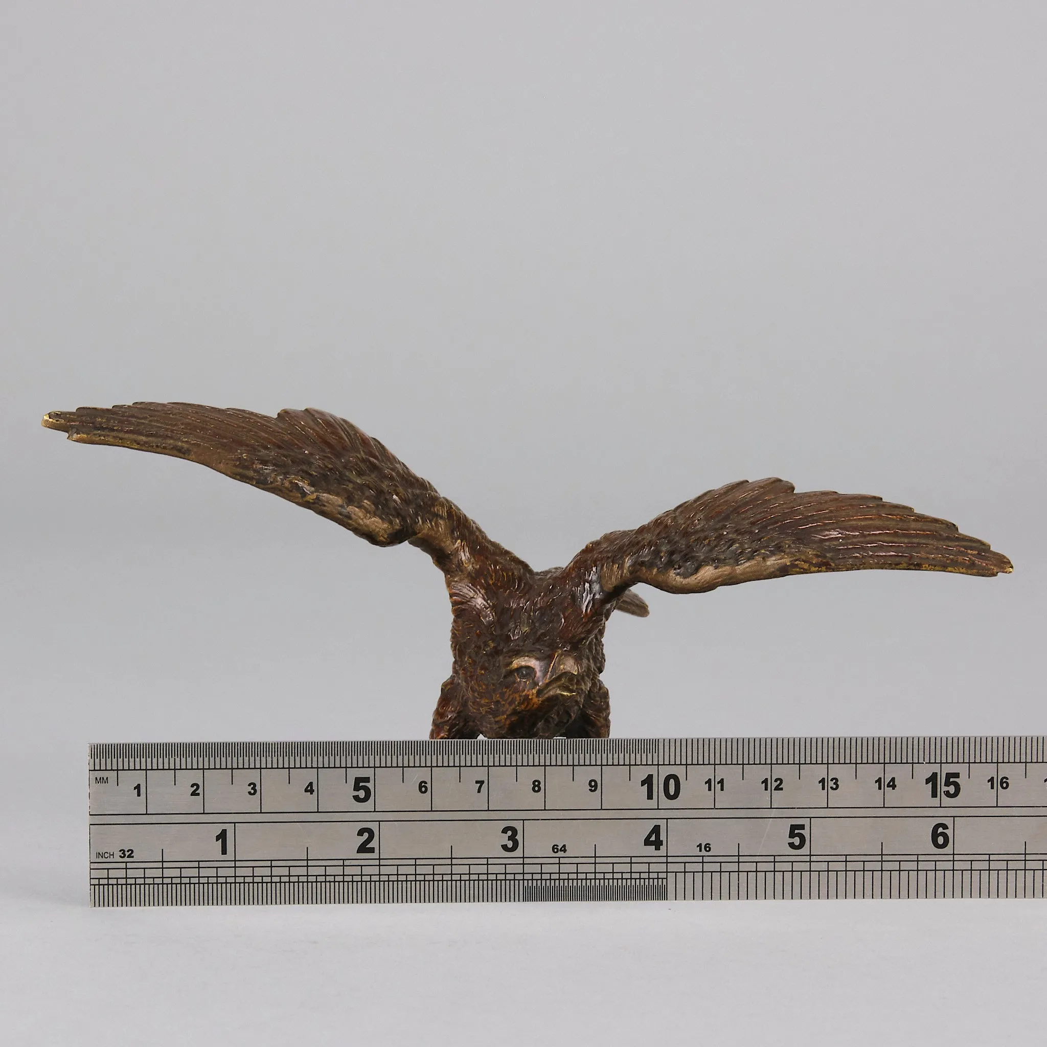 "Eagle with Outspread Wings" by Franz Bergman