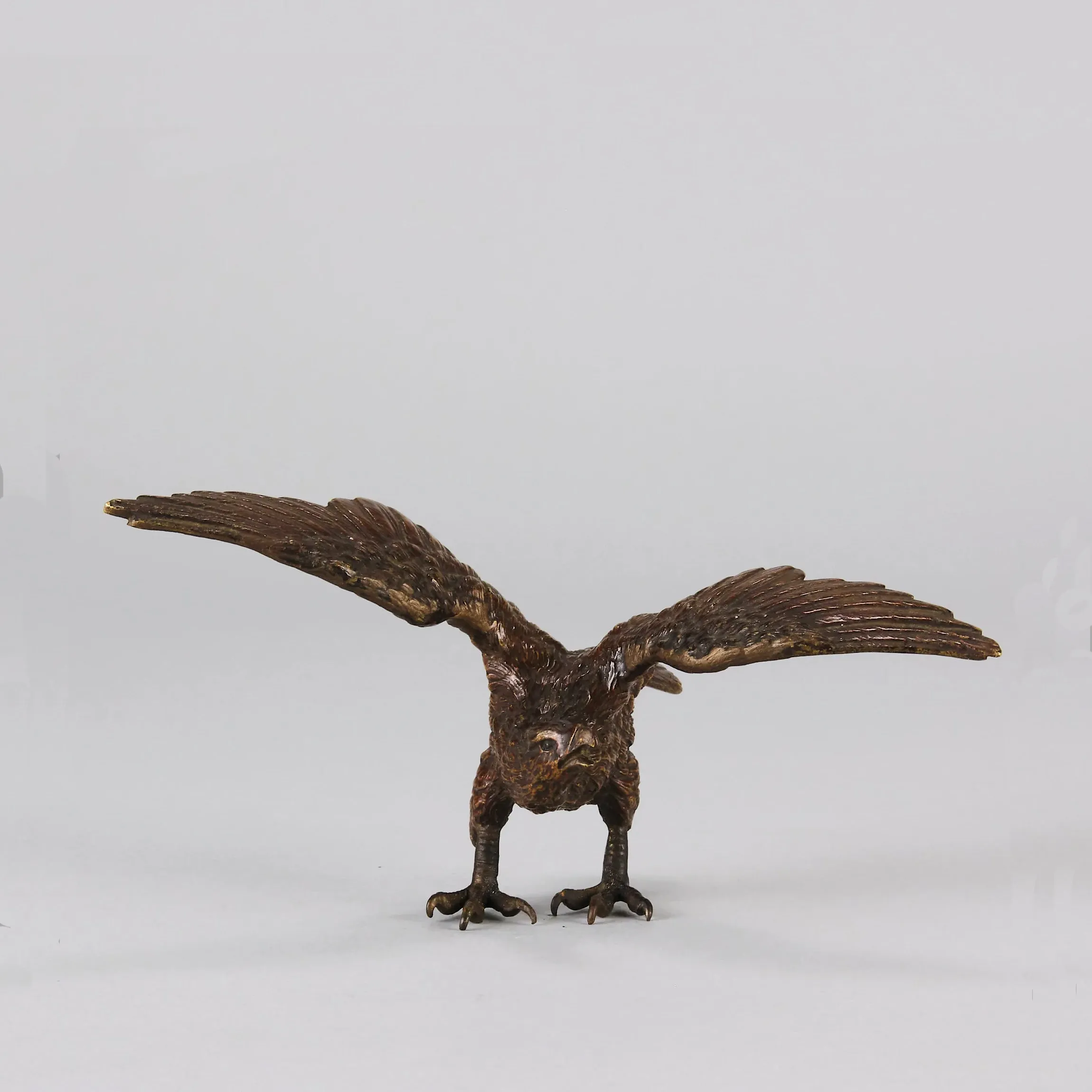 "Eagle with Outspread Wings" by Franz Bergman