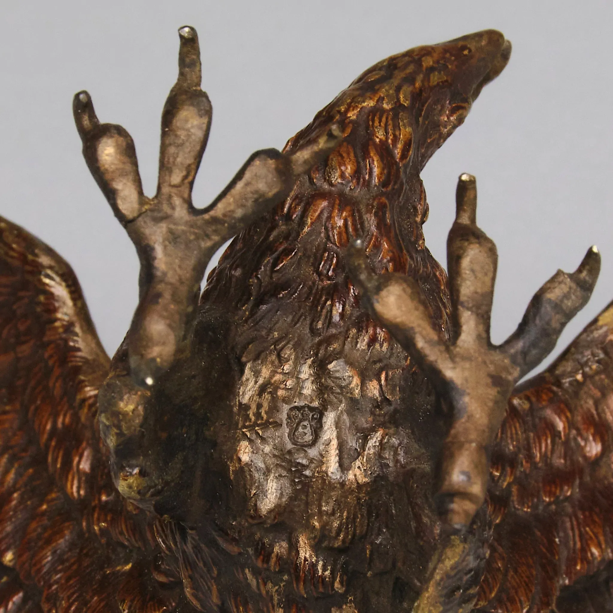 "Eagle with Outspread Wings" by Franz Bergman