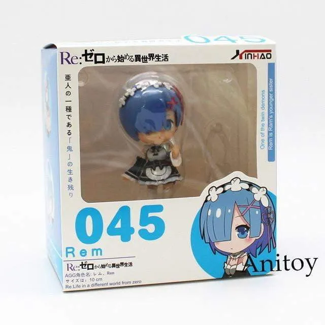 Re:Zero - Starting Life in Another World Rem #045 & Ram #046 Nendoroid Action Figure