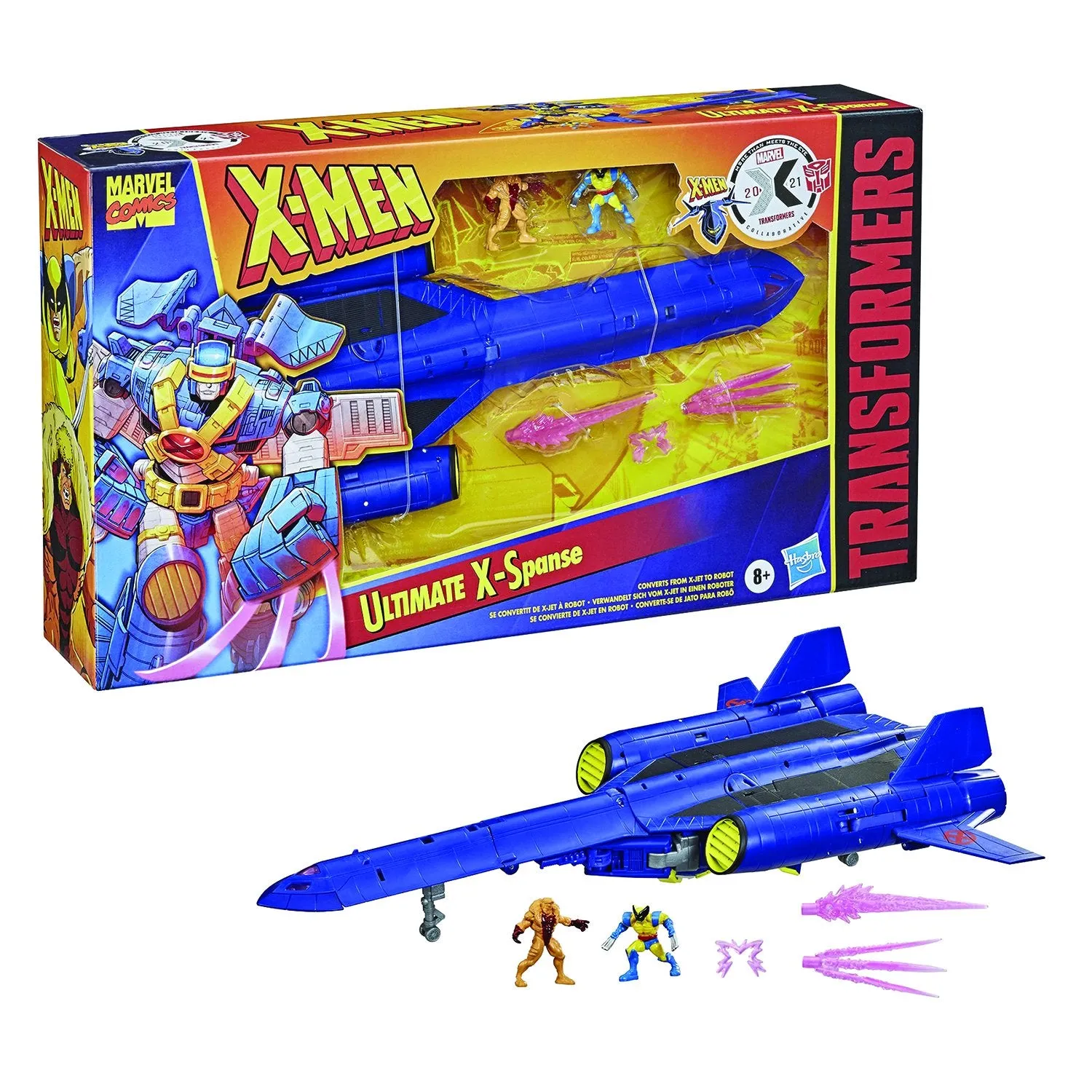 TRANSFORMERS MARVEL X-MEN CROSSOVER ULTIMATE X-SPANSE FIG
